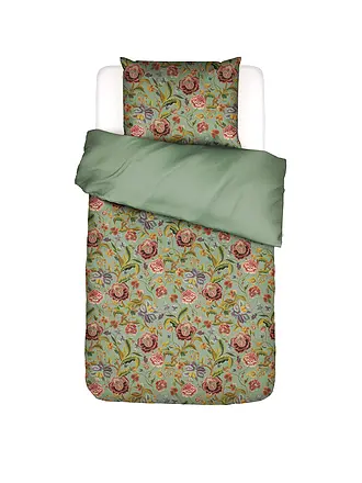 ESSENZA | Twill Bettwäsche 70x90cm / 140x200cm ROSANELLA Basil Green | 